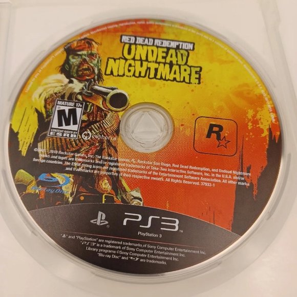 Red Dead Redemption: Undead Nightmare (Sony PlayStation 3, 2010) PS3 CIB Manual - Picture 6 of 8